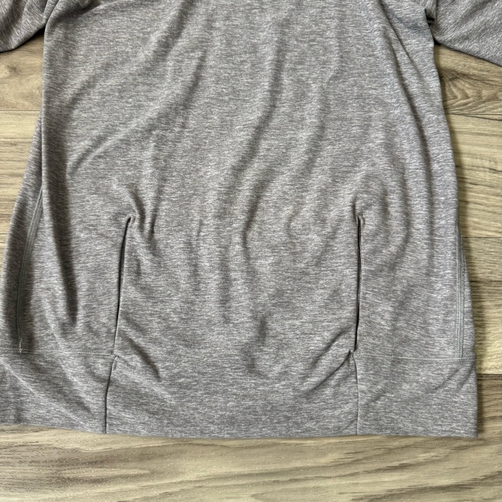 Lululemon Make a Move Long Sleeve Cowl Neck Pullover Heathered Gray - Picture 5 of 11